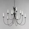 Maxim Lighting Paloma 9-Light Chandelier 2889AR - alternate 3